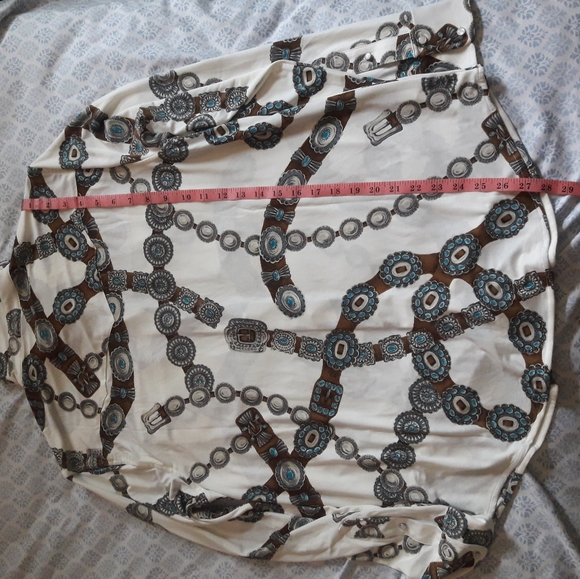 RALPH LAUREN printed top with button front - Picture 8 of 12